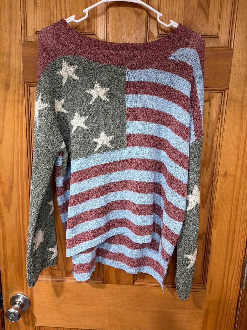 POL Women’s American Flag Sweater